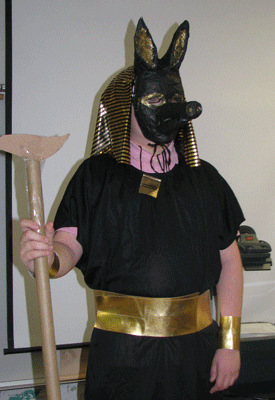 teacher in costume